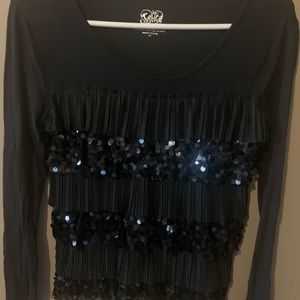 🔥 SOLD 🔥 Justice Sequined Top